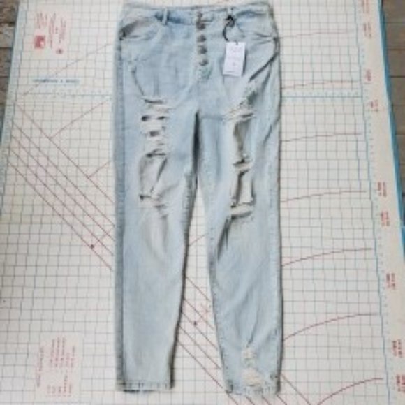 Bluenotes Super High Rise Ankle Jegging Kylie Skinny Women's Size 36 Jeans 32x26 - Picture 1 of 15